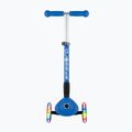 Vaikiškas triratis paspirtukas Globber Junior Foldable Lights navy blue 3