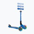 Vaikiškas triratis paspirtukas Globber Junior Foldable Lights navy blue 7