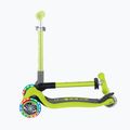 Vaikiškas triratis paspirtukas Globber Junior Foldable Lights lime green 6