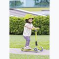 Vaikiškas triratis paspirtukas Globber Junior Foldable Lights lime green 9