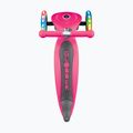 Vaikiškas triratis paspirtukas Globber Junior Foldable Lights deep pink 4