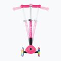 Vaikiškas triratis paspirtukas Globber Junior Foldable Lights deep pink 8