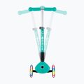 Vaikiškas triratis paspirtukas Globber Junior Foldable Lights dark emerald green 8