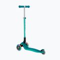Vaikiškas triratis paspirtukas Globber Primo Foldable Plus Lights dark emerald green 3