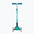 Vaikiškas triratis paspirtukas Globber Primo Foldable Plus Lights dark emerald green 4