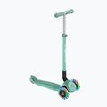 Vaikiškas triratis paspirtukas Globber Primo Foldable Plus Lights mint