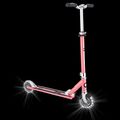Vaikiškas paspirtukas Globber Flow Element Lights coral pink 8