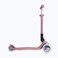 Vaikiškas triratis paspirtukas Globber Junior Foldable Lights Eco berry 2