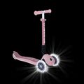 Vaikiškas triratis paspirtukas Globber Junior Foldable Lights Eco berry 8