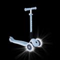 Vaikiškas triratis paspirtukas Globber Junior Foldable Lights Eco blueberry 8