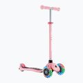 Vaikiškas triratis paspirtukas Globber Primo Lights pastel pink