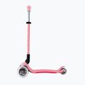 Vaikiškas triratis paspirtukas Globber Primo Foldable Plus Lights pastel pink 2