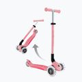 Vaikiškas triratis paspirtukas Globber Primo Foldable Plus Lights pastel pink 6