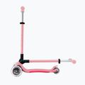 Vaikiškas triratis paspirtukas Globber Primo Foldable Plus Lights pastel pink 7