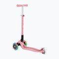 Vaikiškas triratis paspirtukas Globber Primo Foldable Lights pastel pink 3