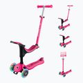 Vaikiškas triratis paspirtukas Globber Go.Up Sporty Lights fuchsia