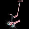 Vaikiškas triratis paspirtukas Globber Go.Up Sporty Lights pastel pink 4