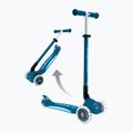 Vaikiškas triratis paspirtukas Globber Primo Foldable Plus Lights petrol blue 6