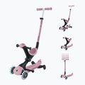 Vaikiškas triratis paspirtukas Globber Go.Up Deluxe Lights Ecologic 360 berry