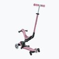 Vaikiškas triratis paspirtukas Globber Go.Up Deluxe Lights Ecologic 360 berry 4