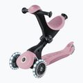 Vaikiškas triratis paspirtukas Globber Go.Up Deluxe Lights Ecologic 360 berry 6