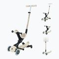 Vaikiškas triratis paspirtukas Globber Go.Up Deluxe Lights Ecologic 360 coconut