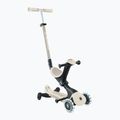 Vaikiškas triratis paspirtukas Globber Go.Up Deluxe Lights Ecologic 360 coconut 2