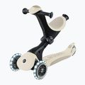 Vaikiškas triratis paspirtukas Globber Go.Up Deluxe Lights Ecologic 360 coconut 6