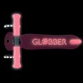Vaikiškas triratis paspirtukas Globber Primo Plus Glow Lights coral pink 12