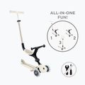 Vaikiškas triratis paspirtukas Globber Go.Up Active Ecologic Lights coconut 2