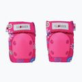 Vaikiškas apsaugų rinkinys Globber Toddler deep pink/flowers 2