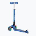 Vaikiškas triratis paspirtukas Globber Primo Foldable Lights navy blue 3