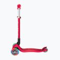 Vaikiškas triratis paspirtukas Globber Primo Foldable Lights red 2