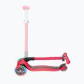 Vaikiškas triratis paspirtukas Globber Primo Foldable Lights red 7
