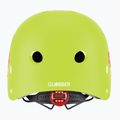 Vaikiškas šalmas Globber Primo Fantasy lime green flower 3