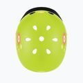 Vaikiškas šalmas Globber Primo Fantasy lime green flower 4