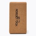 Yoga Design Lab kamštinis jogos kubas Brown BL-Cork-Mandala Black 4