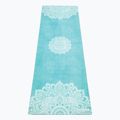 Yoga Design Lab kombinuotas jogos kelioninis kilimėlis 1,5 mm mėlynas Mandala Turquoise 5