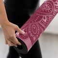 Yoga Design Lab begalybės jogos kilimėlis 3 mm rožinis Mandala Rose 7