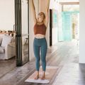 Yoga Design Lab kamštinis 5,5 mm rudos spalvos Mandala Baltas jogos kilimėlis 7