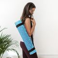 Yoga Design Lab Flow Pure 6 mm mėlynas Mandala Aqua jogos kilimėlis 9