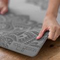 Yoga Design Lab Flow Pure 6 mm žalias Mandala Charcoal jogos kilimėlis 8