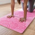 Jogos dizaino laboratorija Flow Pure 6 mm rožinis Mandala Rose jogos kilimėlis 6