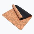 "Yoga Design Lab Cork" 5,5 mm gėlių batikos jogos kilimėlis 3