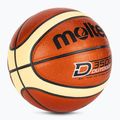 Krepšinio kamuolys Molten B6D3500 orange/ivory dydis 6 2