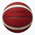 Krepšinio kamuolys Molten B7G5000 FIBA brown dydis 7 2
