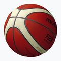 Krepšinio kamuolys Molten B7G5000 FIBA brown dydis 7 3