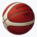 Krepšinio kamuolys Molten B7G5000 FIBA brown dydis 7 4