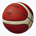 Krepšinio kamuolys Molten B7G5000 FIBA brown dydis 7 5