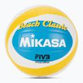 Paplūdimio tinklinio kamuolys Mikasa BBV543C-VXB-YSB-5 yellow/blue dydis 5